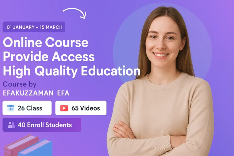 Online Courses Provide Access High Quality Education